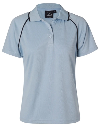 Picture of Winning Spirit, Ladies Cooldry Raglan S/S Polo